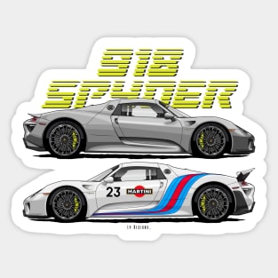 918 Spyder Sticker